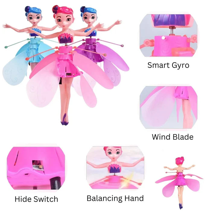 🧚♀️ Flying Fairy™ | Gesture Sensing Princess Doll